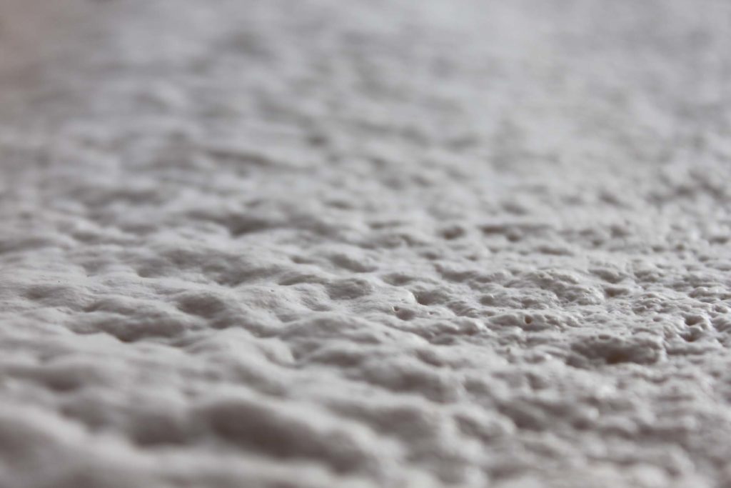 Up close look at cellulose insulation