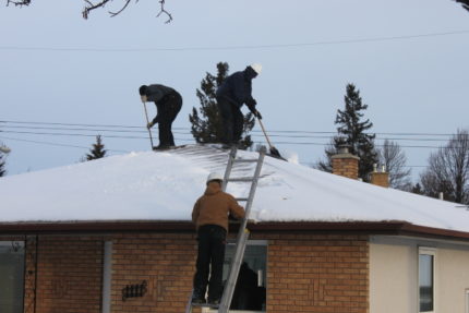 Rooftop Snow Removal, ice dam, ice damming, home insulation