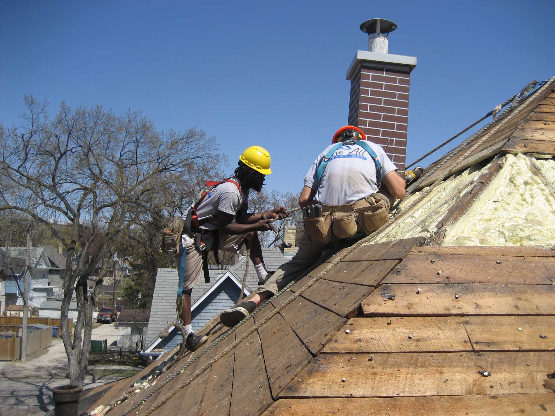 Above All Roofers on Winnipeg roof