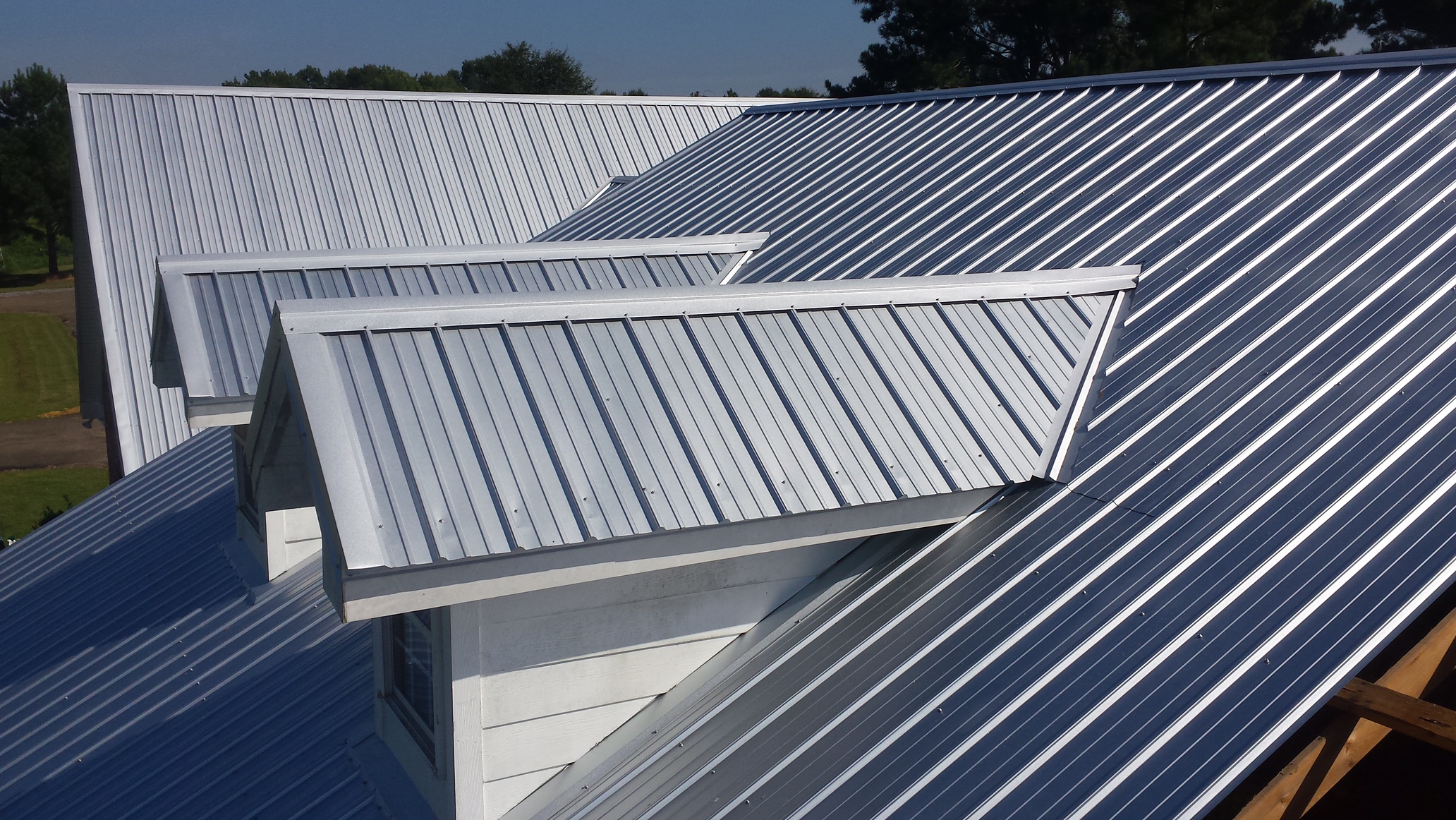 metal roofs